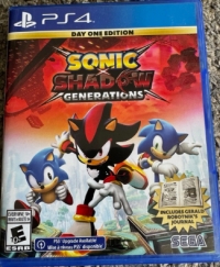 Sonic X Shadow Generations - Day One Edition Box Art