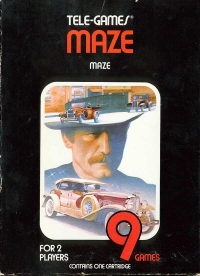 Maze (4975112 / text label cartridge) Box Art
