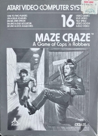 Maze Craze (gray box) Box Art