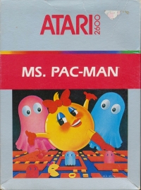 Ms. Pac-Man (1985) Box Art