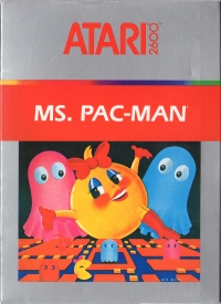 Ms. Pac-Man (1987) Box Art