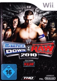 WWE SmackDown vs. Raw 2010 [DE] Box Art