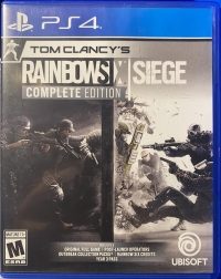 Tom Clancy's Rainbow Six Siege - Complete Edition Box Art