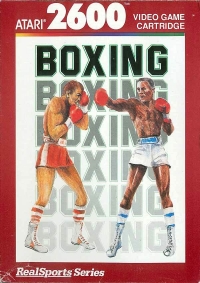 RealSports Boxing (1988) Box Art