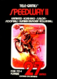 Speedway II (Text Label / 4975103) Box Art