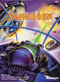Stargunner (grayscale cartridge) Box Art