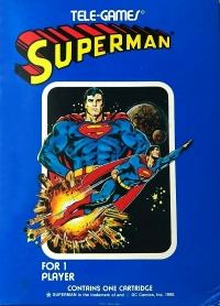 Superman (blue box / 1979) Box Art