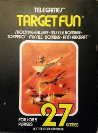 Target Fun (Contains One Cartridge / Telegame Cartridge) Box Art