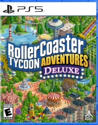 RollerCoaster Tycoon Adventures Deluxe Box Art