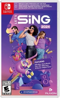Let's Sing 2024 Box Art