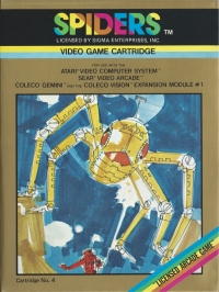 Spiders Box Art