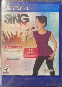 Let's Sing 2016 (microphone) Box Art