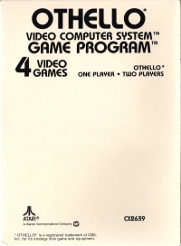 Othello (white box) Box Art