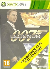 James Bond 007 Legends (Not for Resale) Box Art