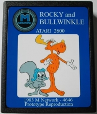 Rocky and Bullwinkle (blue label) Box Art