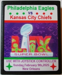 Super Bowl LIX Box Art