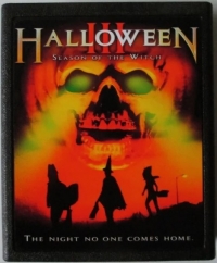 Halloween III: Season of the Witch (silhouette label) Box Art