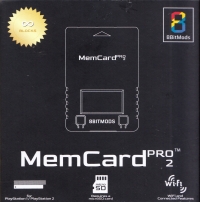 8BitMods MemCard Pro2 (Charcoal Black) Box Art