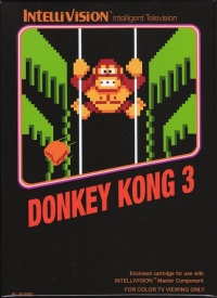 Donkey Kong 3 Box Art