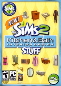 Sims 2, The: Kitchen & Bath Interior Design Stuff Box Art