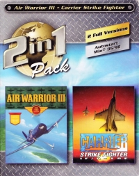 2 in 1 Pack: Air Warrior III / Carrier Strike Fighter iF/A-18E Box Art