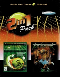 2 in 1 Pack: Davis Cup Complete Tennis / Tie Break Box Art