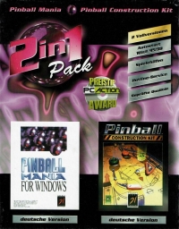 2 in 1 Pack: Pinball Mania / Pinball Construction Kit Box Art