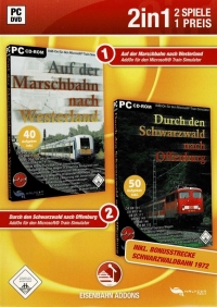 2in1: Auf der Marschbahn nach Westerland / Durch den Schwarzwald nach Offenburg Box Art