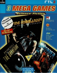 3 Mega Games: Science-Fiction Box Art