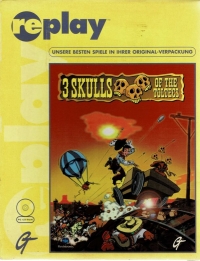 3 Skulls of the Toltecs - Replay Box Art