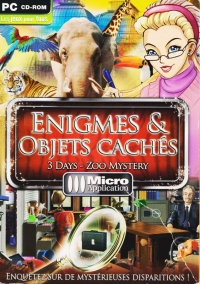 Enigmes & Objets Cachés: 3 Days: Zoo Mystery Box Art