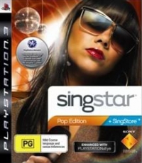SingStar Pop Edition Box Art