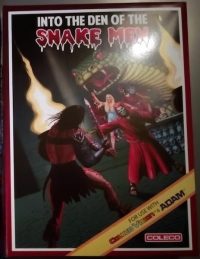 Into the Den of the Snake Men (red box) Box Art