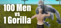 100 Men vs. 1 Gorilla Box Art