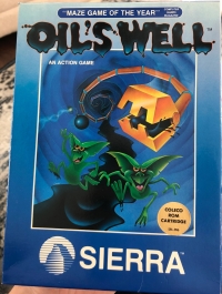 Oil's Well (blue box) Box Art