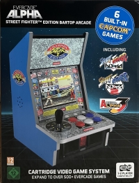 Blaze Evercade - Alpha Street Fighter Edition Bartop Arcade Box Art