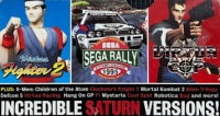 Virtua Fighter 2 / Sega Rally Championship 1995 / Virtua Cop (VHS) Box Art