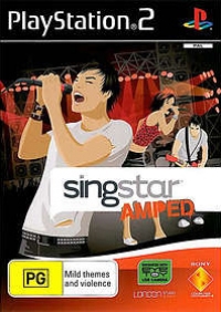 SingStar Amped Box Art