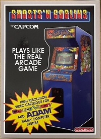 Ghosts'n Goblins Box Art