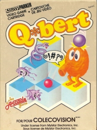 Qbert [CA] Box Art