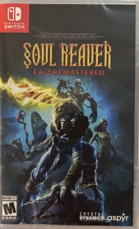 Legacy of Kain: Soul Reaver 1 & 2 Remastered Box Art