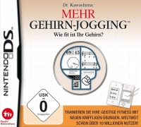 Dr. Kawashima: Mehr Gehirn Jogging [DE] Box Art