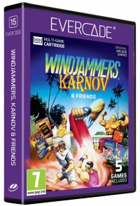 Windjammers, Karnov & Friends Box Art