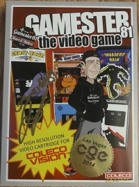 Gamester 81:  The Video Game (CGE) Box Art
