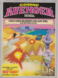 Cosmic Avenger [DE] Box Art