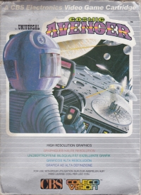 Cosmic Avenger (ECC 243401) Box Art