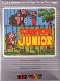 Donkey Kong Junior (4L1716) Box Art