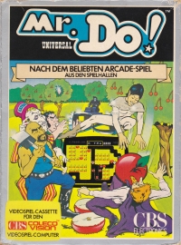 Mr. Do! [DE] Box Art