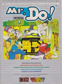 Mr. Do! [ES] Box Art