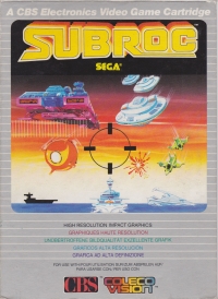 Subroc [ES] Box Art